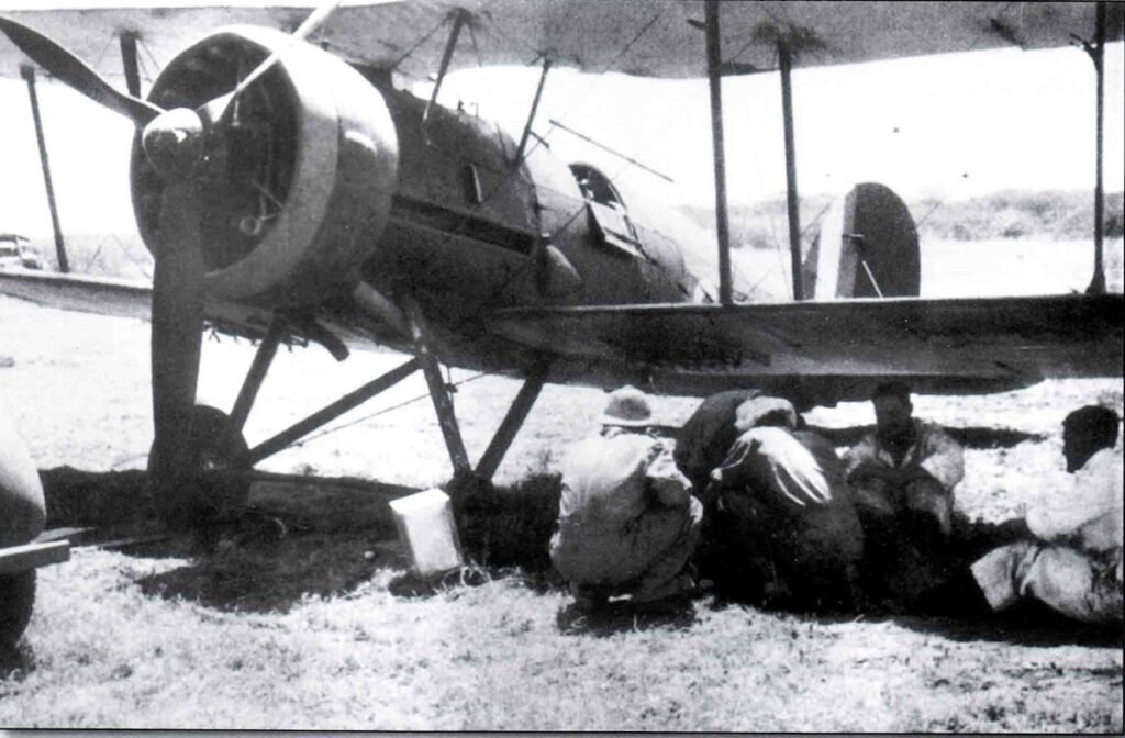 Gloster Gauntlet of the South African Air Force