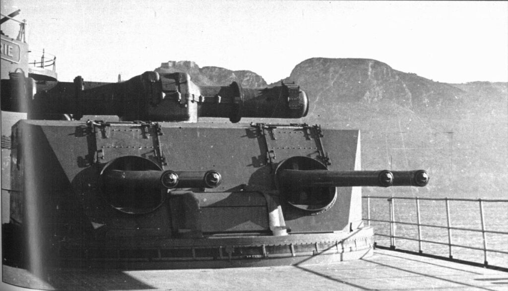 130mm guns of Dunkerque