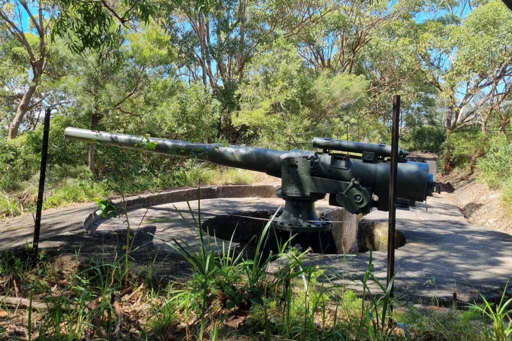 6-Inch guns emplacement Headland Park Walking Track