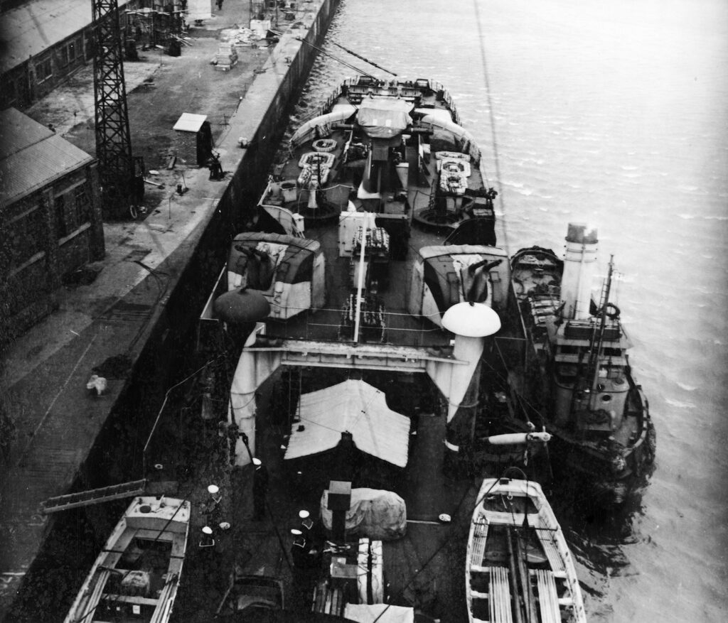 Stern of HNLMS Jacob van Heemskerck