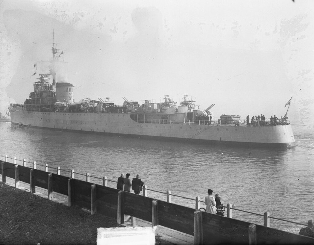 HNLMS Jacob van Heemskerck 13 October 1949