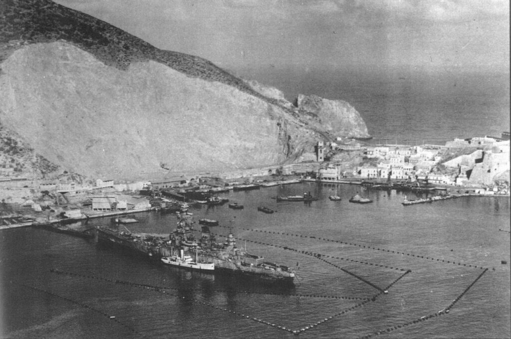 Dunkerque at Mers el Kabir 1940