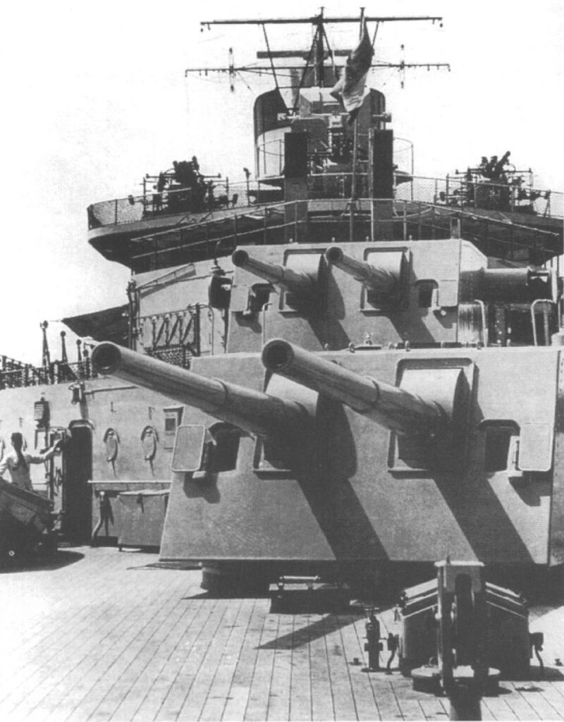 HNLMS De Ruyter's main armament