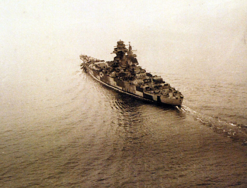 Richelieu off New York Harbor, New York, August 26, 1943