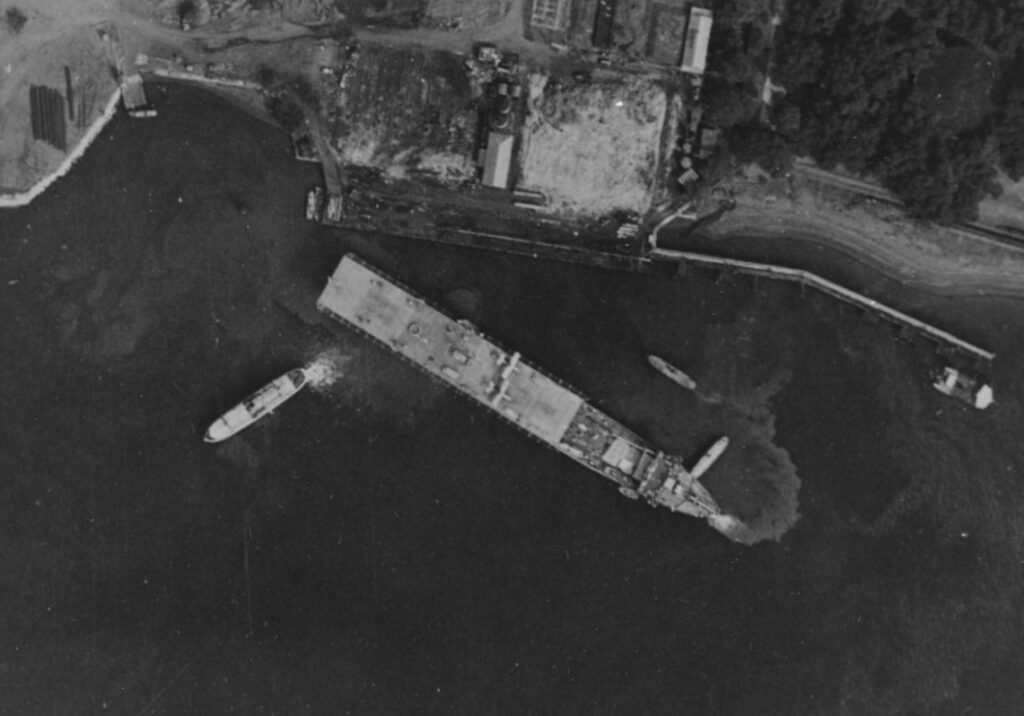 USS Langley AV-3 off Sangley Point 27 October 1941