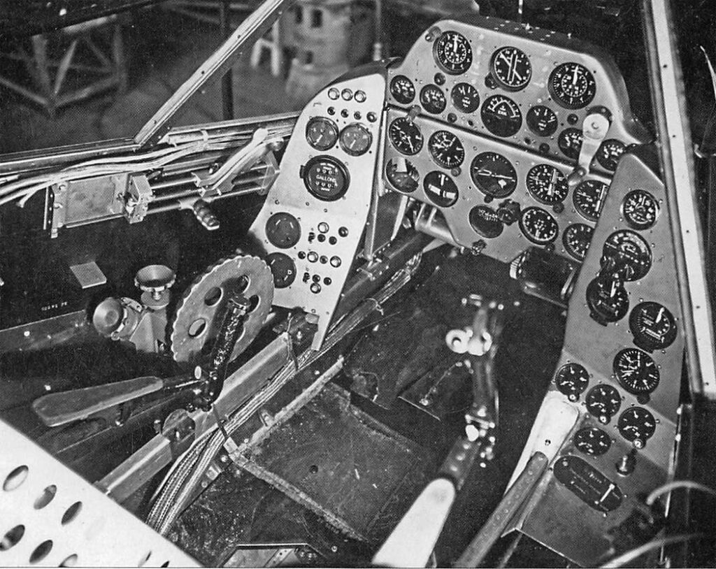 Sud-Est SE.2410 Grognard cockpit