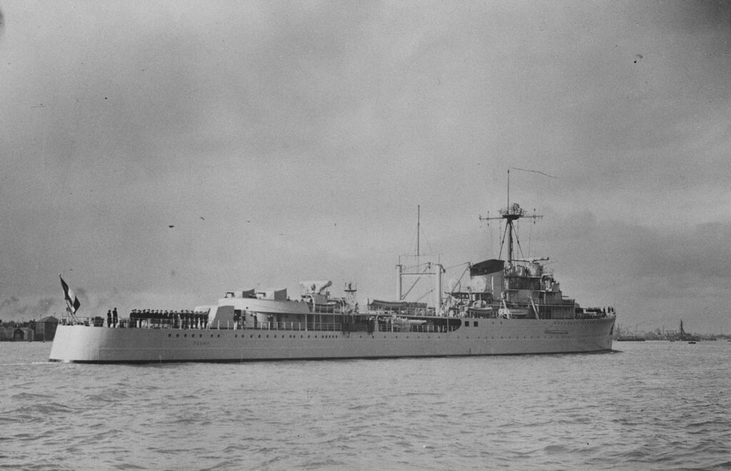 HNLMS Tromp 18 January 1951