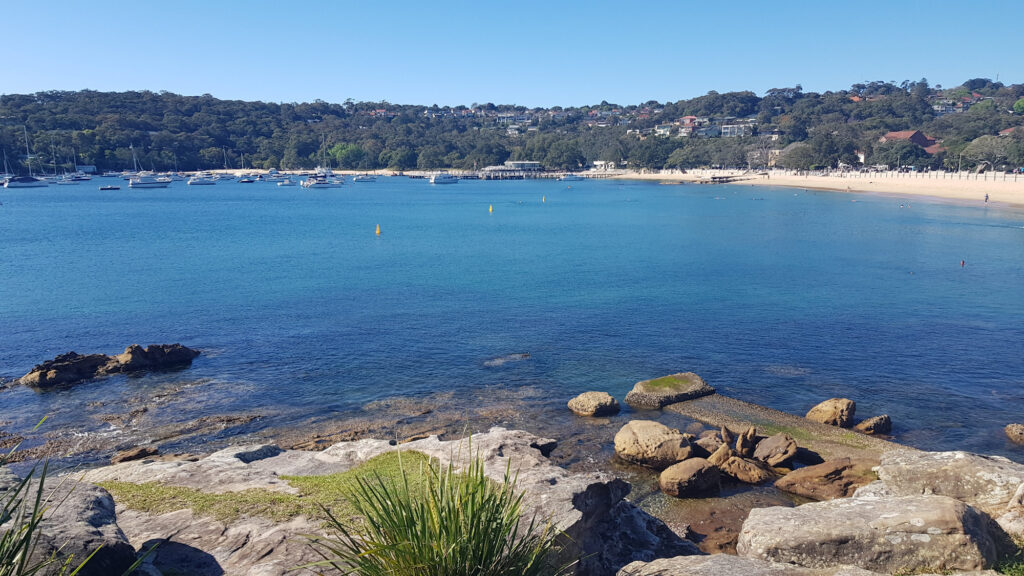 View to Balmoral Beach from Rocky Point Island