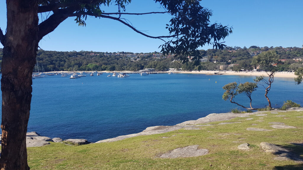 View to Balmoral Beach from Rocky Point Island