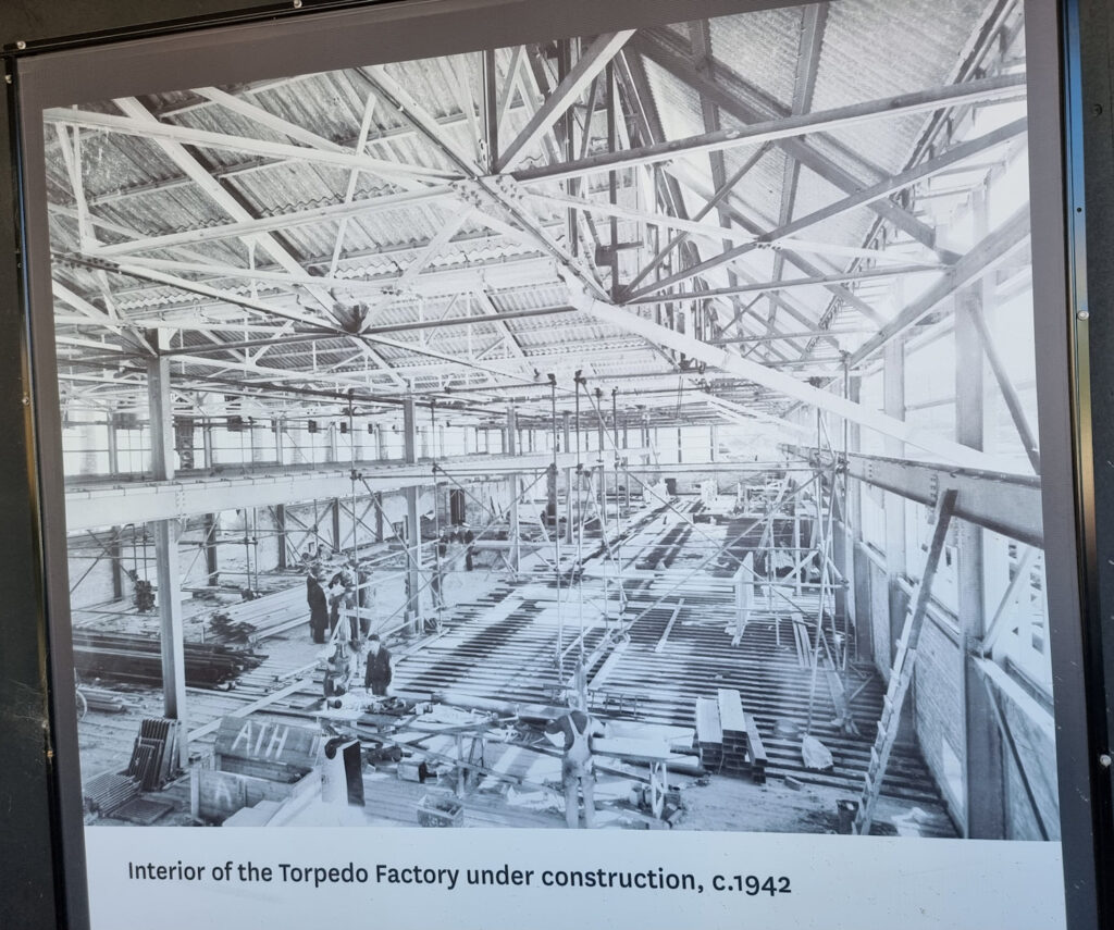 Torpedo Factory under construction