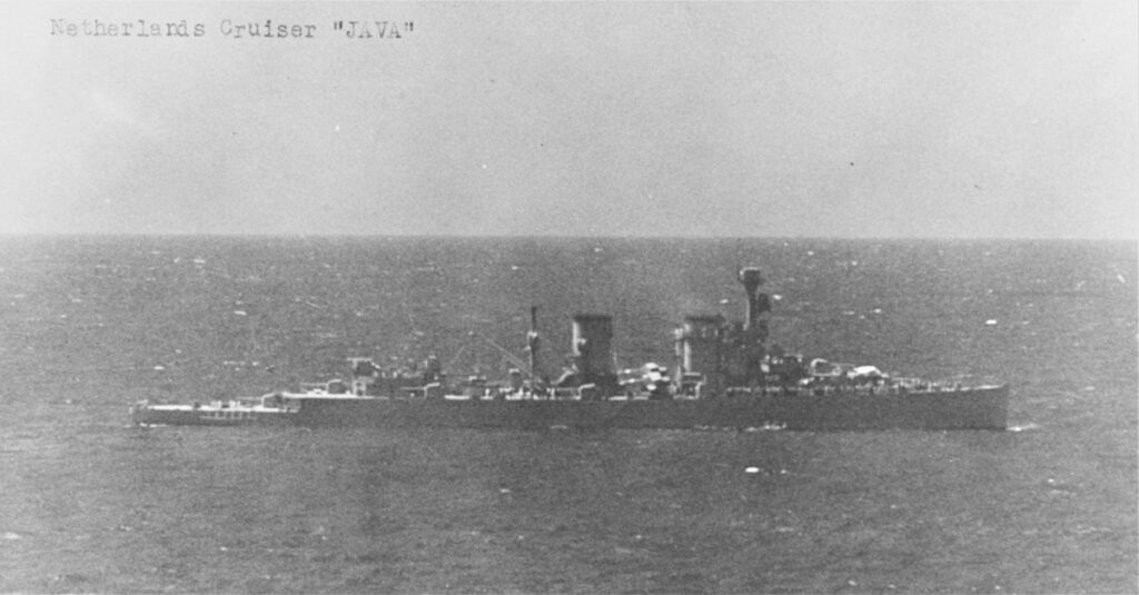 HNLMS Java August 1941