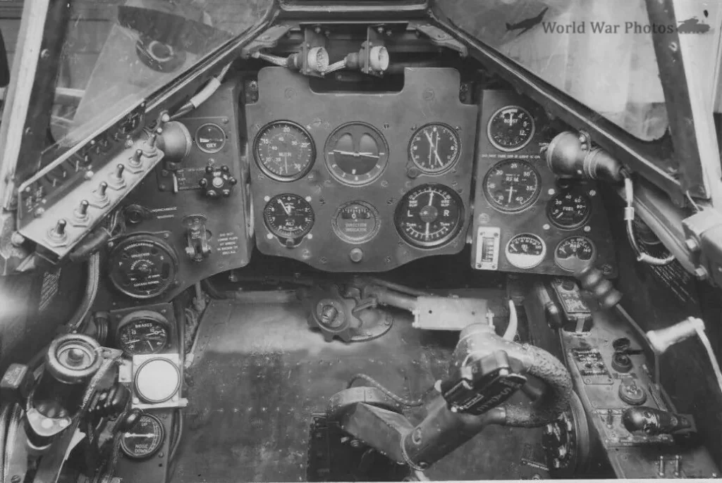 Cockpit of the Supermarine Spiteful F.14