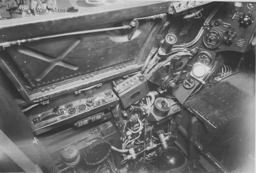 Cockpit of the Supermarine Spiteful F.14