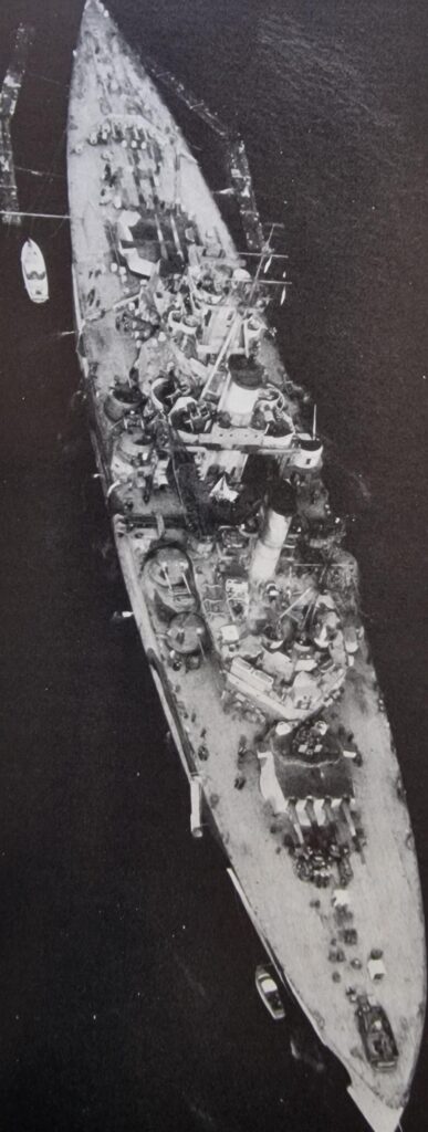 HMS Prince of Wales at Scapa Flow, 28 August 1941