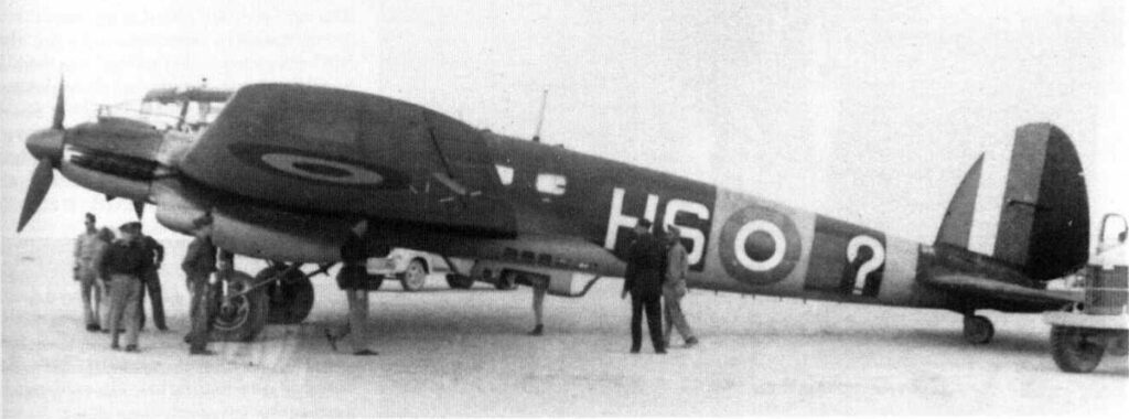 Heinkel He 111 H-1 coded HS-? of 260 Squadron RAF