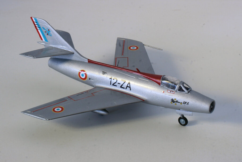 Dassault Mystere IV.A Matchbox 1/72 Scale Model