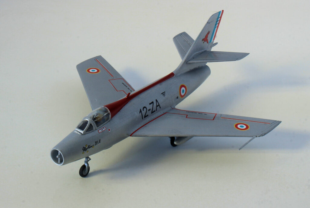 Dassault Mystere IV.A Matchbox 1/72 Scale Model