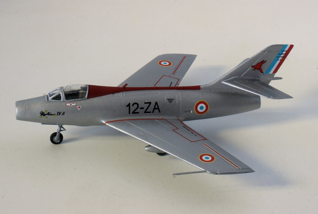 Dassault Mystere IV.A Matchbox 1/72 Scale Model