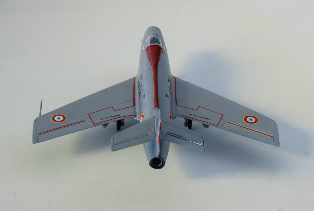 Dassault Mystere IV.A Matchbox 1/72 Scale Model