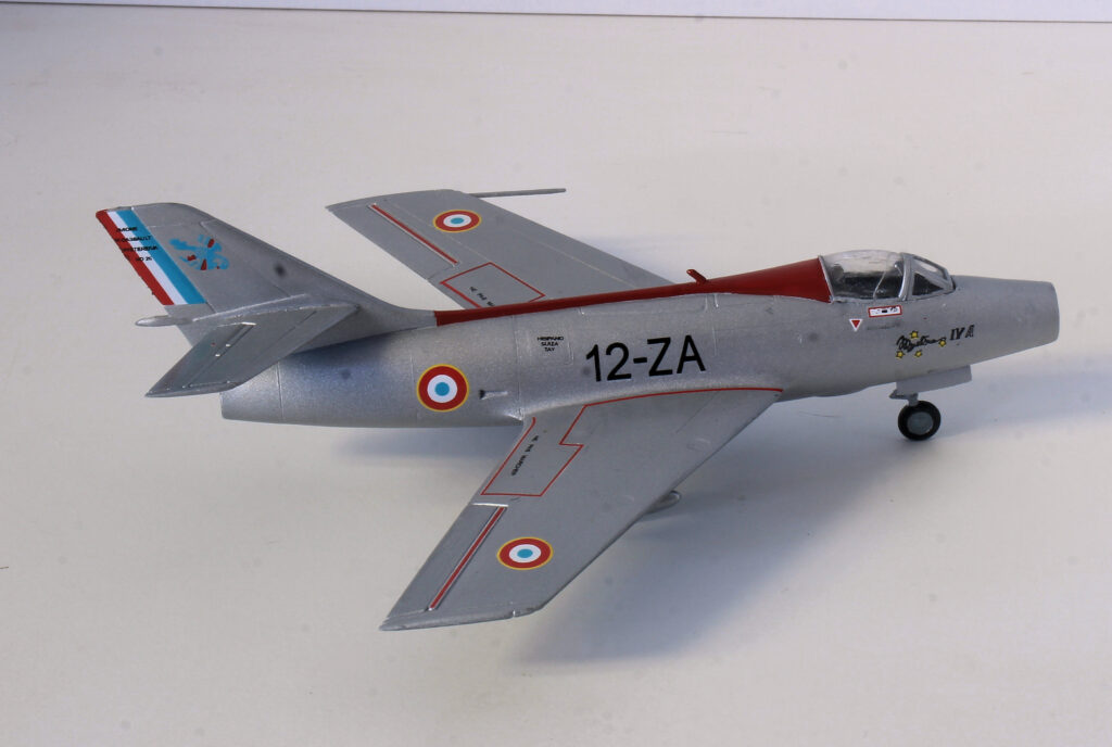 Dassault Mystere IV.A Matchbox 1/72 Scale Model