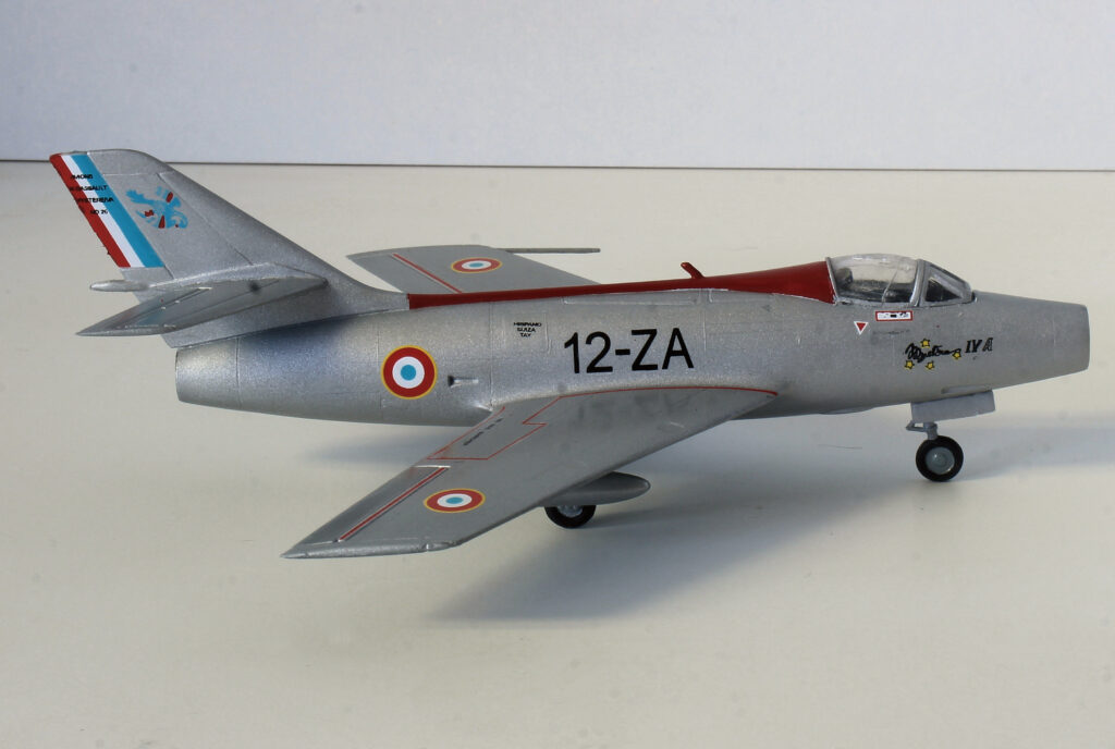 Dassault Mystere IV.A Matchbox 1/72 Scale Model