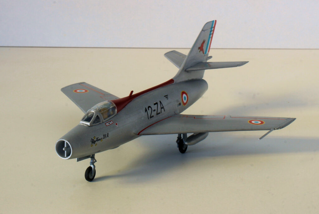 Dassault Mystere IV.A Matchbox 1/72 Scale Model