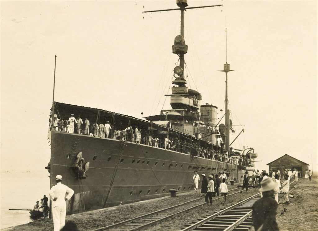 HNLMS Java in Batavia, Java August 1927