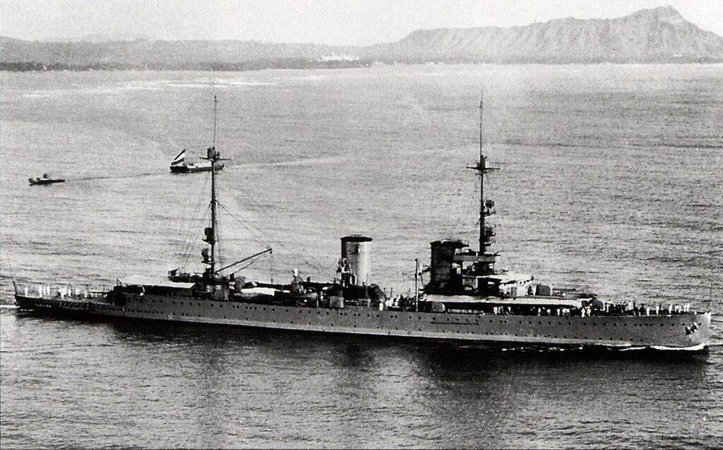 HNLMS Sumatra 1927 in Pearl Harbor