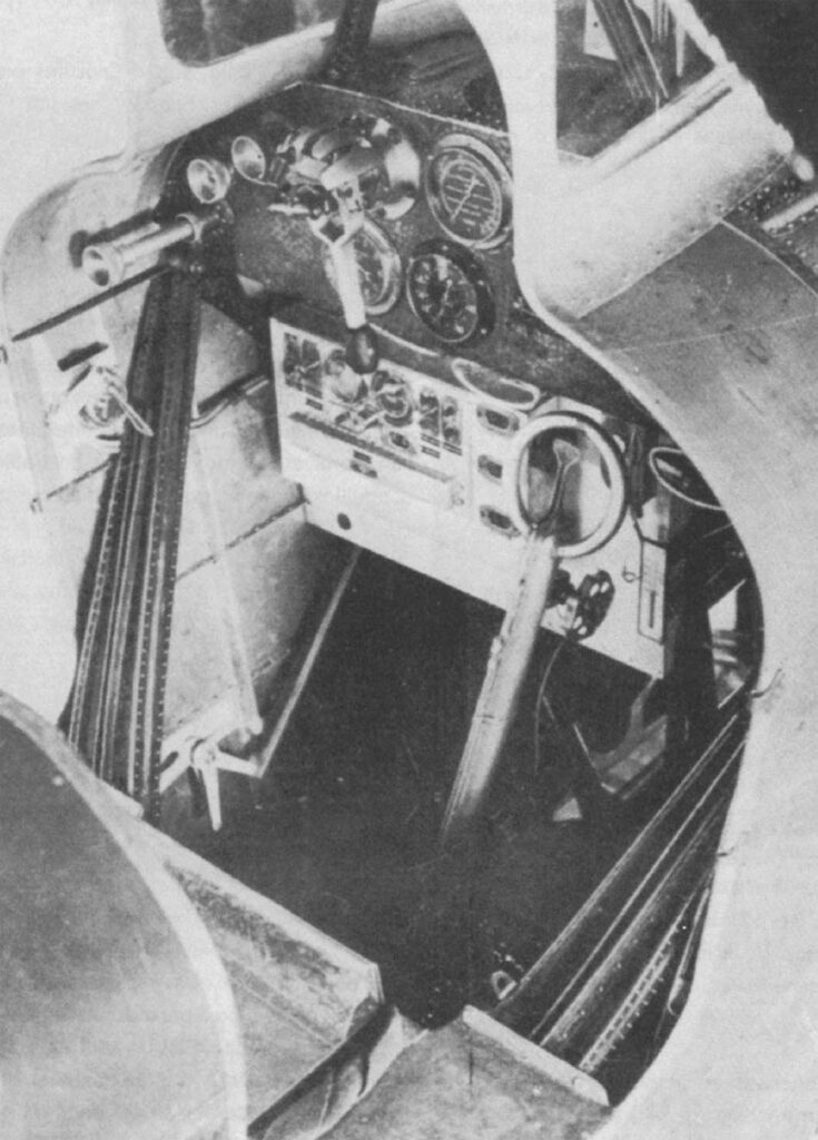 Breguet 270 Cockpit