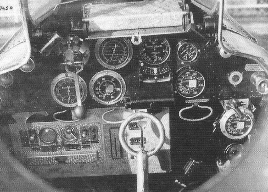 Breguet 270 Cockpit