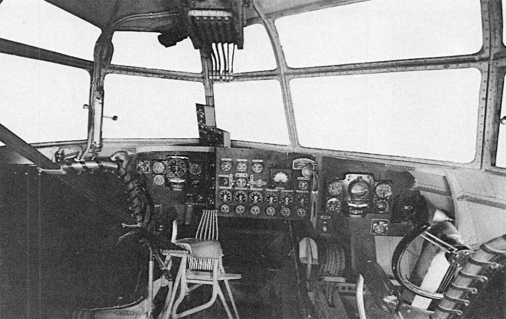 Potez-CAMS 161 cockpit