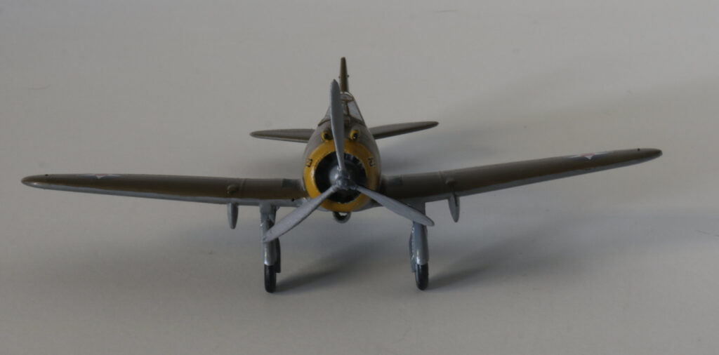 Seversky P-35A of the US Army Air Corps 34th Pursuit Squadron 1:72 Scale Model by MPM