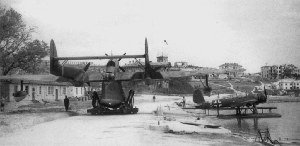 Arado Ar 196A of 1.SAGr125 & BV138 in Sevastopol Crimea 1943