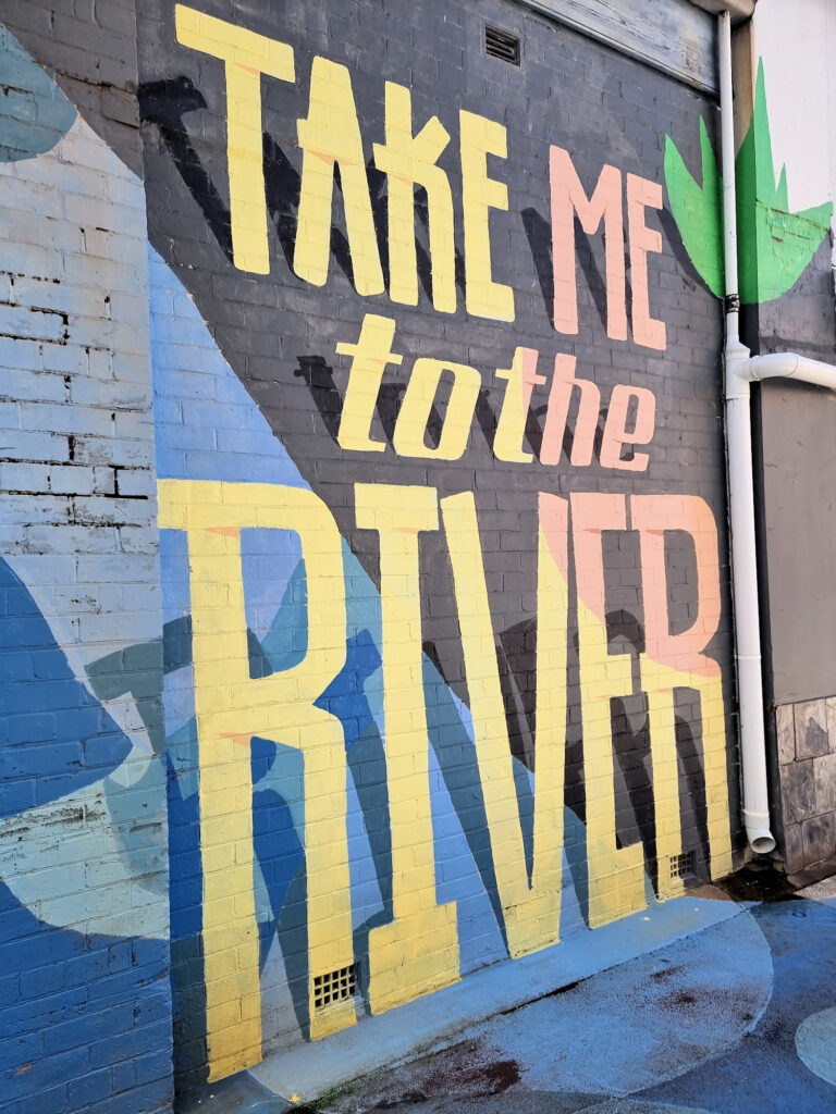 Take Me To The River in Drill Hall Lane by Alex Umpel