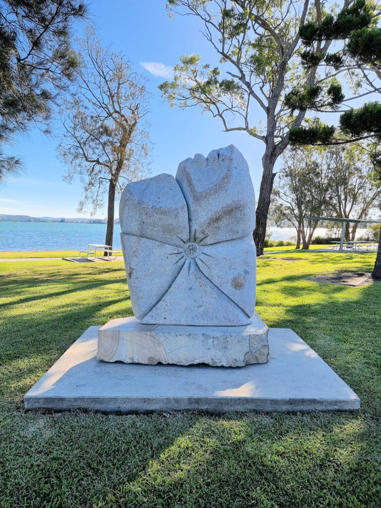 Beach Blossom (2016) by Antone Bruinsma Watagan Cycle Track Warners Bay