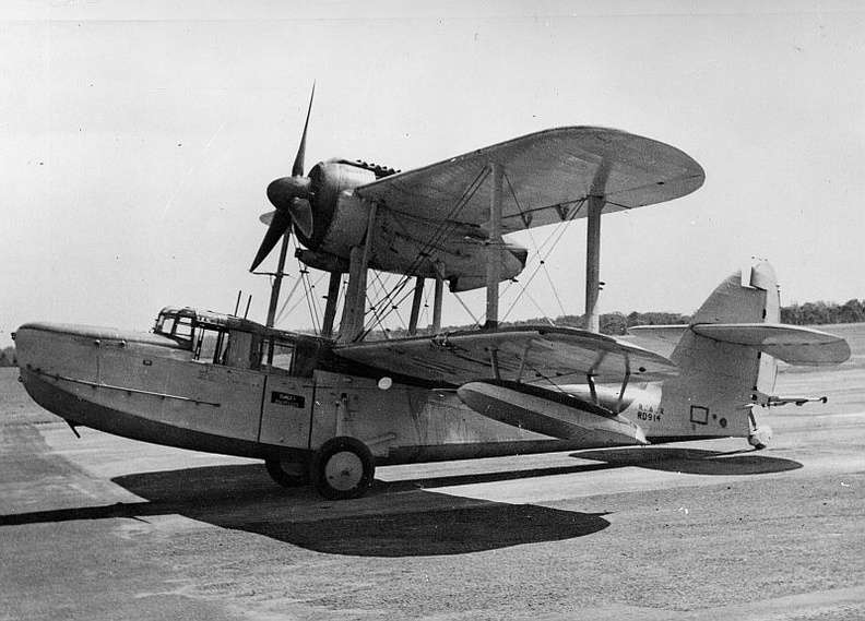 Supermarine Sea Otter RD914 of 723 Squadron Nowra 1952