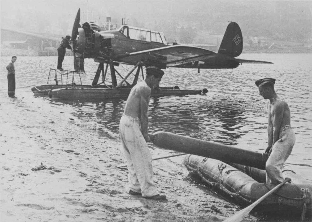 Arado Ar 196A undergoing maintenance