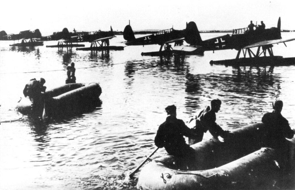 Arado Ar 196A Parked in Aalborg Denmark 1941