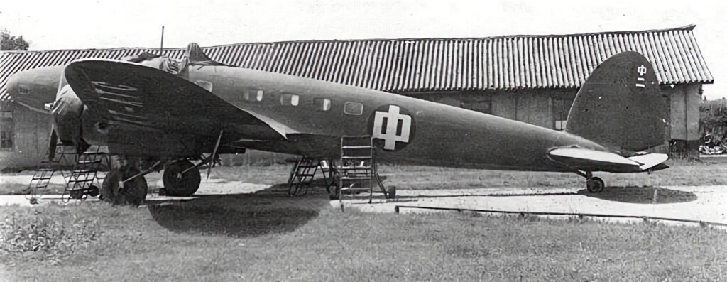 Heinkel He 111K bombers of the Chinese Nationalist Government