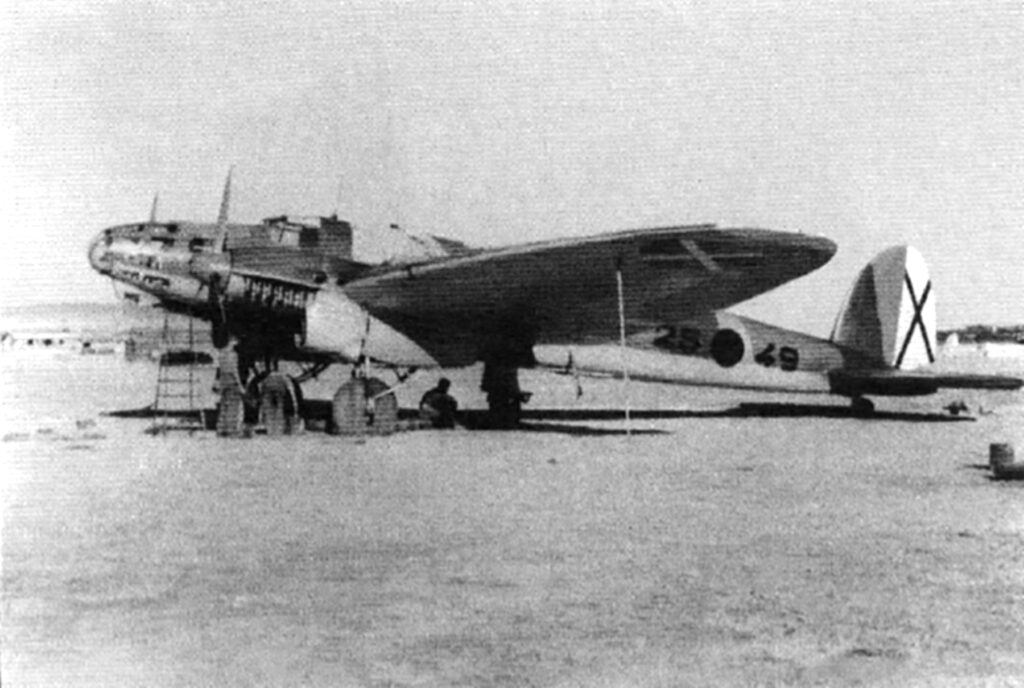 Heinkel He 111 B 25-49 WNr-2332 Spain June 1954