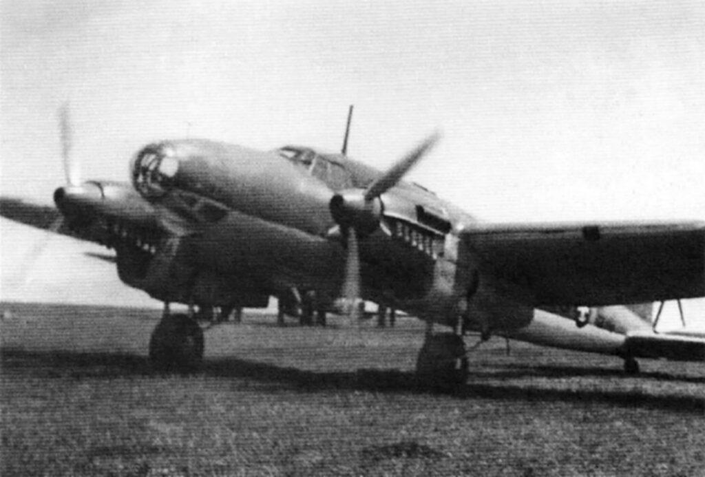 Heinkel He 111 E of 113 Grupo 25x54 at Son San Juan Spain 18th Aug 1941