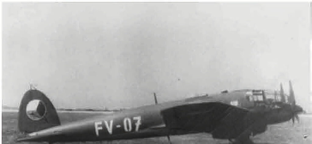 Heinkel He 111 survey aircraft in operations with FOTO LET 1950 1957