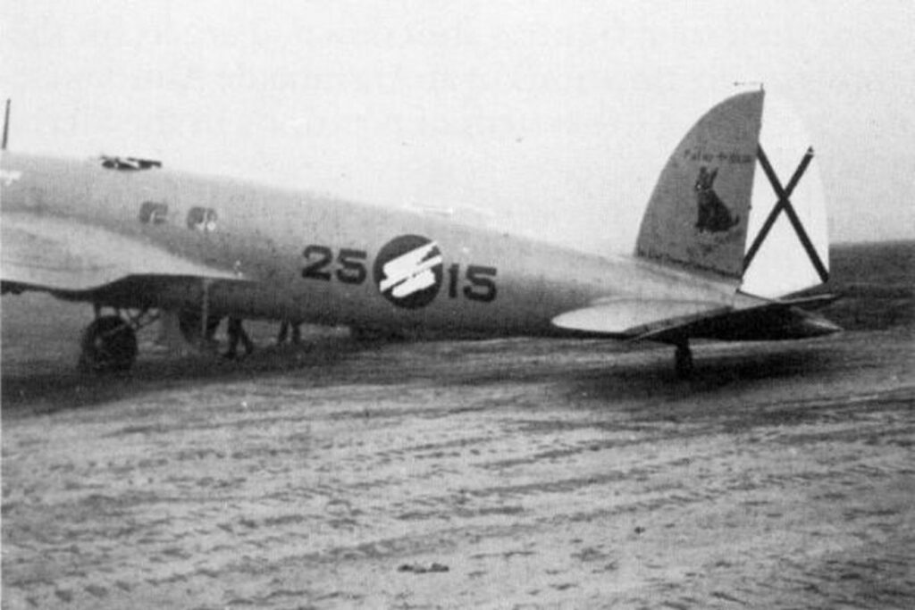 Heinkel He 111 B-1 Condor Legion 1.K88 25x15 named Holzauge 1937