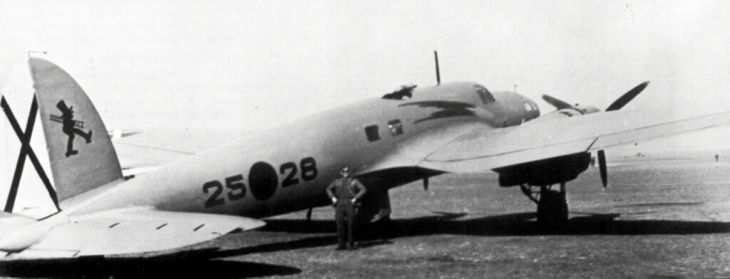 Heinkel He 111 B-2 Nationalist AF 1.K88 25x28 Condor Legion Spain 1938