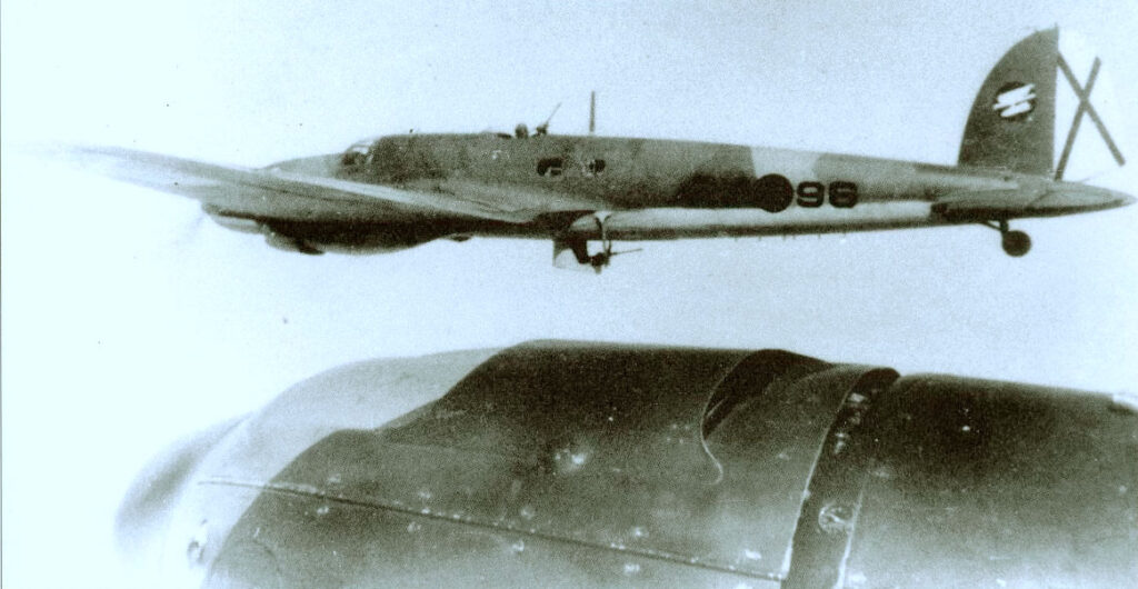 Heinkel He 111 B-2 Nationalist AF K88 25x96 Condor Legion Spain 1938