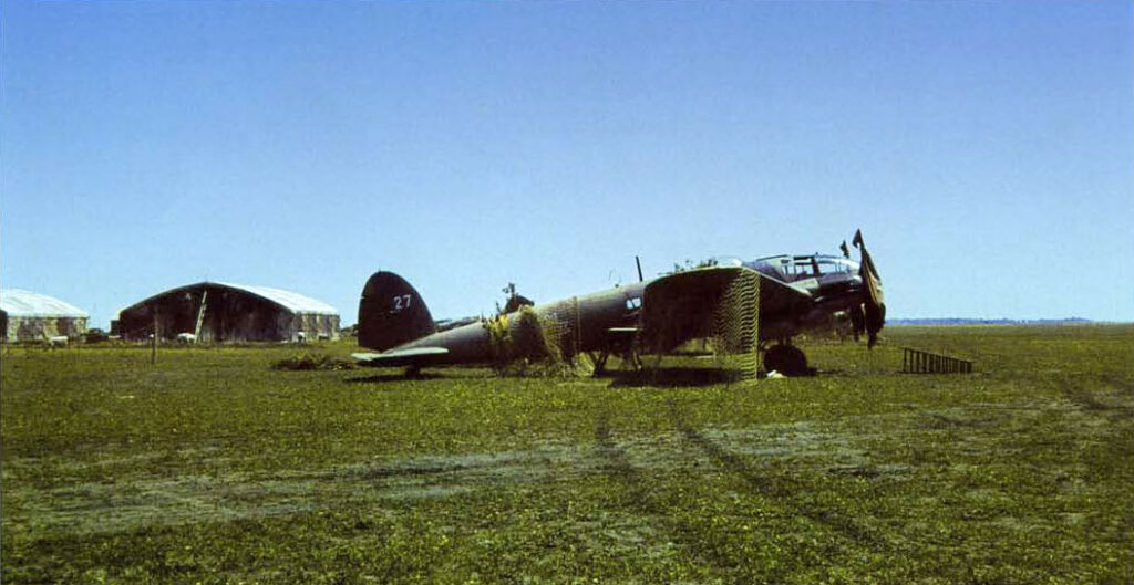 Heinkel He 111 H-3 RRAF White 27 Bessarabia 1941