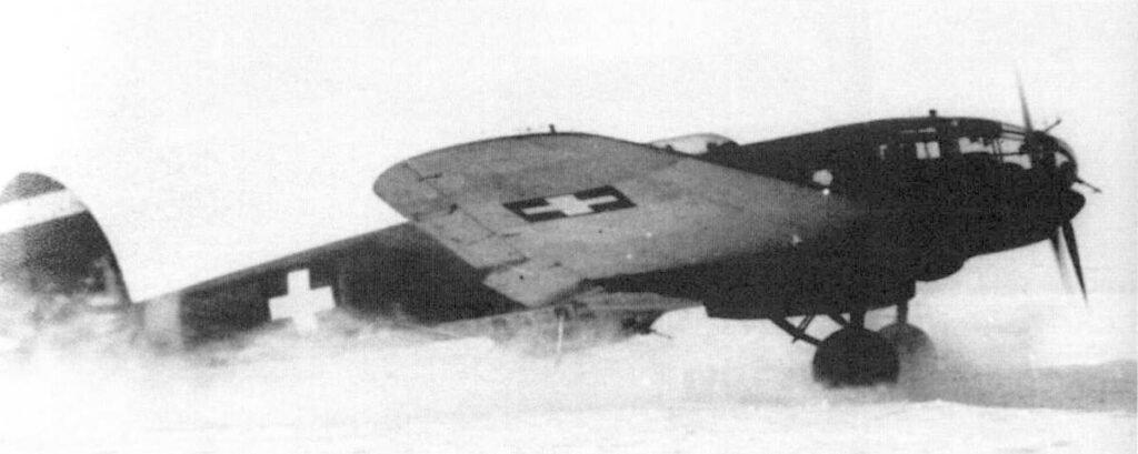 Heinkel He 111H-4 RHAF 1.1TRS Poltava Airfield Hungary 1943