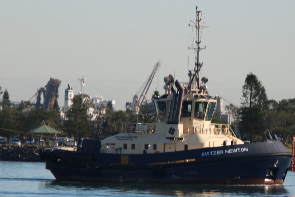 Svitzer Newton on Newcastle Harbour