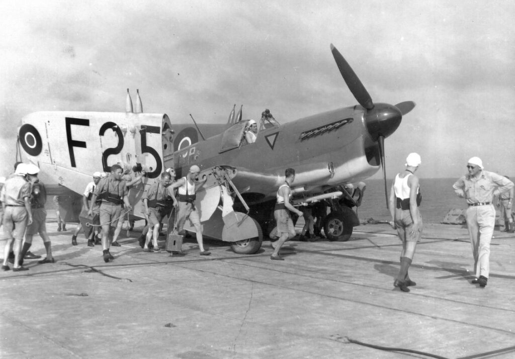 Fairey Firefly on HNLMS Karel Doorman