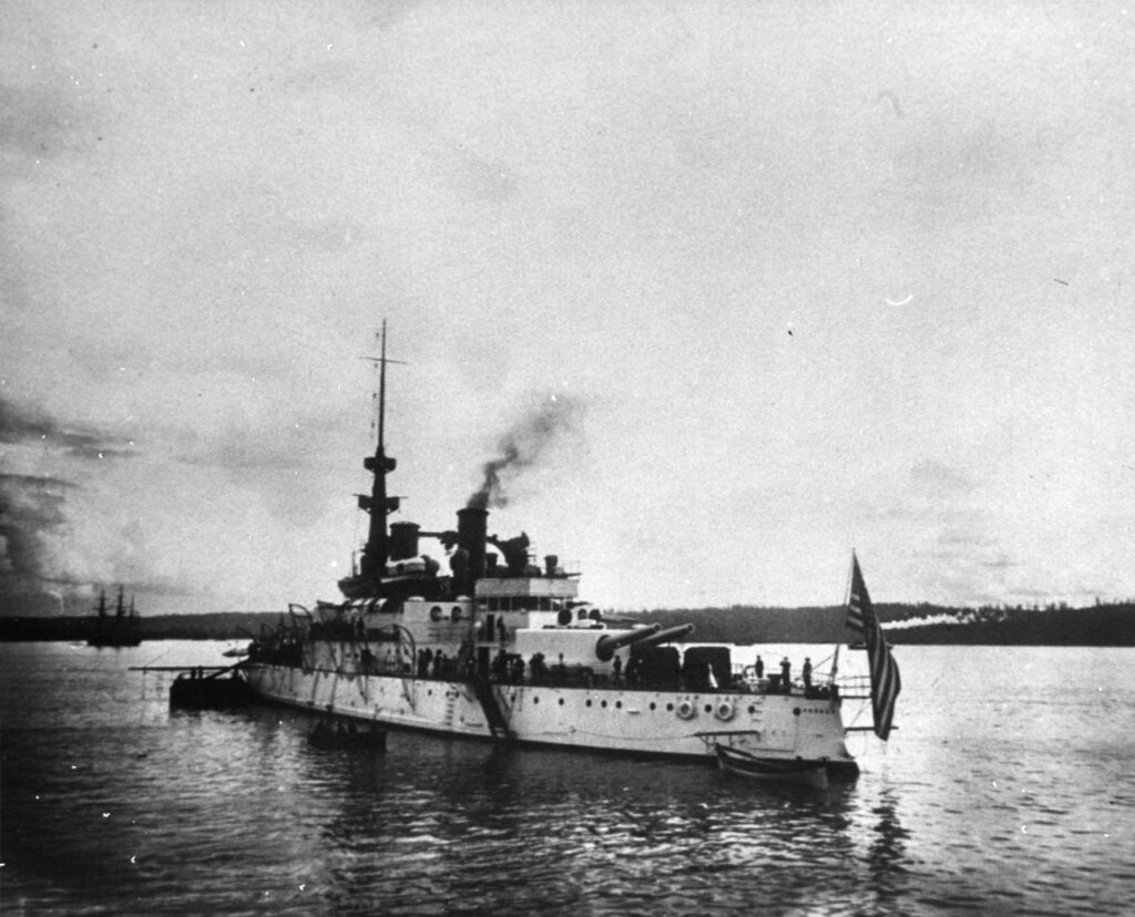 USS Oregon 1896-98